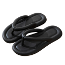Verstevigde comfortabele slippers voor dames met een zacht platform. Antislip zomerpantoffels voor thuis en buiten. Lichtgewicht schoenen met ondersteuning van de voetboog. 1