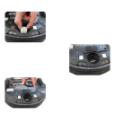 Vervangend wiel voor de voorkant 2 stuks zwart voor iRobot Roomba 500 600 700 800 900 e en j Series universele wielen voor robotstofzuiger 6