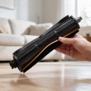 Vervangende hoofdborstel voor Dreame X40 Ultra X30 Ultra L20 Ultra L10s Ultra Tegen het inwikkelen van haar 20,2 cm Nylon haren Zwart 6