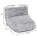 Verwarmde schoen Elektrische voetverwarmer 35 x 30 x 21 cm USB verwarmde zachte zak 5V 10W Drie temperatuurinstellingen Afneembare wasbare 6