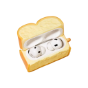Vesel 3D husă pentru AirPods Pro 2 Motivul pâinii proaspete Produse de patiserie Protecție din silicon împotriva zgârieturilor, loviturilor 3
