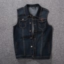 Vesta bărbătească din denim S93 4