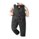 Vesta, cămașă și pantaloni pentru băieți B1367 5