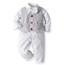 Vesta, cămașă și pantaloni pentru băieți B1367 1