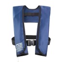 Vestă de salvare gonflabilă 150 N pentru adulți până la 150 kg Inflare manuală cartuș CO₂ 33 g Sporturi nautice pescuit navigație siguranță PFD 7