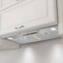 Vestavná digestoř do skříňky 400 m³/h 29,6 x 72 x 28,3 cm hliník s dotykovým ovládáním LED osvětlením a boost funkcí energetická třída A++ 1
