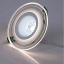 Vestavné LED bodové svítidlo barevné kulaté 125 mm stropní podhledové světlo úsporné zapuštěné osvětlení 8