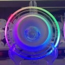Vestavné LED bodové svítidlo barevné kulaté 125 mm stropní podhledové světlo úsporné zapuštěné osvětlení 11