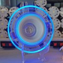 Vestavné LED bodové svítidlo barevné kulaté 125 mm stropní podhledové světlo úsporné zapuštěné osvětlení 10