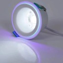 Vestavné LED bodové svítidlo barevné kulaté 85 mm stropní podhledové světlo úsporné zapuštěné osvětlení 1