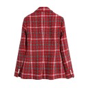 Veste à carreaux pour femmes B1280 1