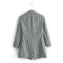 Veste à carreaux pour femmes B1290 1