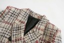 Veste à carreaux pour femmes P1662 2