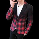 Veste à carreaux pour homme F404 3