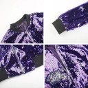 Veste à paillettes pour femmes J2784 12