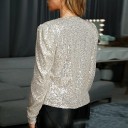 Veste à paillettes pour femmes P1402 1