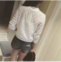 Veste à trous pour femmes J1032 4