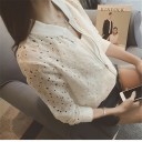 Veste à trous pour femmes J1032 5