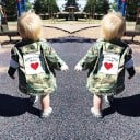 Veste camouflage pour filles 3