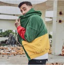 Veste colorée pour homme avec capuche J1410 1