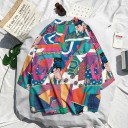 Veste colorée pour homme avec motifs japonais 10