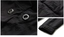 Veste coupe-vent pour homme - Noire 7