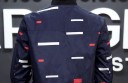 Veste d'automne/hiver pour homme avec des rectangles J1421 7