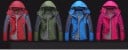 Veste d'extérieur pour femme avec capuche contre le vent et la pluie Doublure à carreaux Poches zippées Poignets en velcro Coton 10