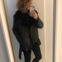 Veste d'hiver en cuir pour femmes 3