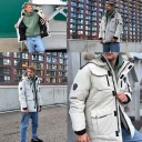 Veste d'hiver en duvet pour homme A2790 2