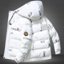 Veste d'hiver en duvet pour homme F1197 2