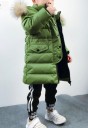 Veste d'hiver pour enfants avec capuche J2464 3
