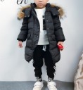 Veste d'hiver pour enfants avec capuche J2464 11