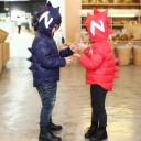 Veste d'hiver pour enfants Tyrannosaure J2465 8
