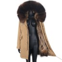 Veste d'hiver pour femmes avec fourrure P1729 10