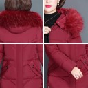 Veste d'hiver pour femmes avec fourrure P2140 3