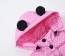 Veste d'hiver pour fille à pois J917 1