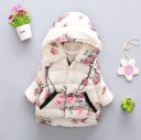 Veste d'hiver pour fille Rose J2501 1