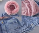 Veste d'hiver pour filles L1894 2