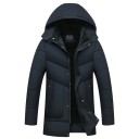 Veste d'hiver pour homme avec capuche A1802 3