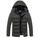 Veste d'hiver pour homme avec capuche A1802 1