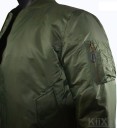 Veste de pilote pour homme avec poche sur la manche J1433 2