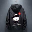 Veste de printemps/automne pour homme avec capuche S45 8