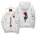 Veste de printemps/automne pour hommes avec des fleurs A1835 2