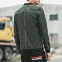 Veste de printemps élégante pour homme avec col J2740 2