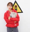 Veste de printemps pour femmes en style japonais avec capuche Zip sur la poitrine Poche kangourou Manches et ourlet élastiques Coton 25