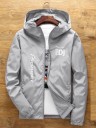 Veste de printemps pour homme avec capuche 2