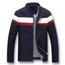 Veste de printemps pour homme avec rayures J2056 1