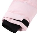 Veste de ski pour femme avec capuche et poches zippées, veste rose matelassée avec manches ajustables pour le ski et les sports d'hiver 7