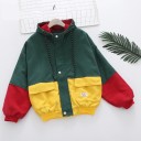 Veste de transition colorée pour femme avec capuche 1